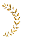 Golden right decoration